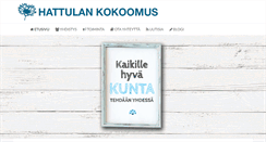 Desktop Screenshot of hattulankokoomus.fi